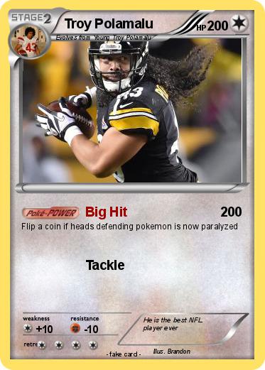 Pokemon Troy Polamalu