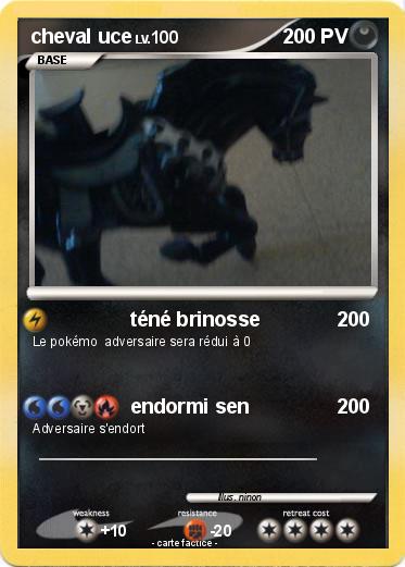 Pokemon cheval uce