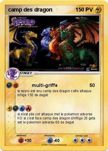 Pokemon camp des dragon