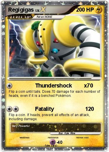 Pokemon Regigigas