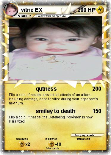 Pokemon vitne EX