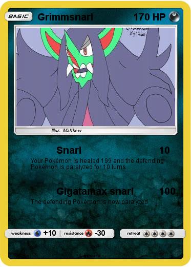 Pokemon Grimmsnarl