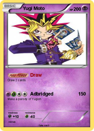 Pokemon Yugi Moto