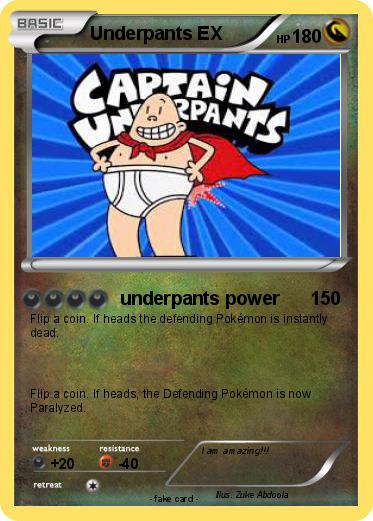 Pokemon Underpants EX