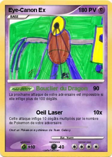 Pokemon Eye-Canon Ex