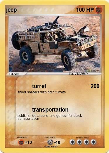 Pokemon jeep