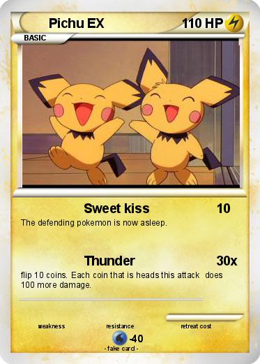 Pokemon Pichu EX