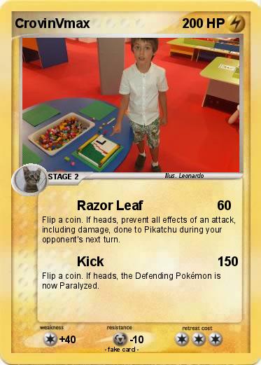 Pokemon CrovinVmax