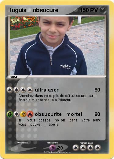 Pokemon  luguia    obsucure