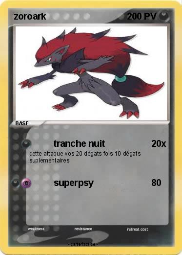 Pokemon zoroark