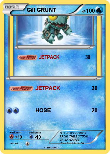 Pokemon Gill GRUNT