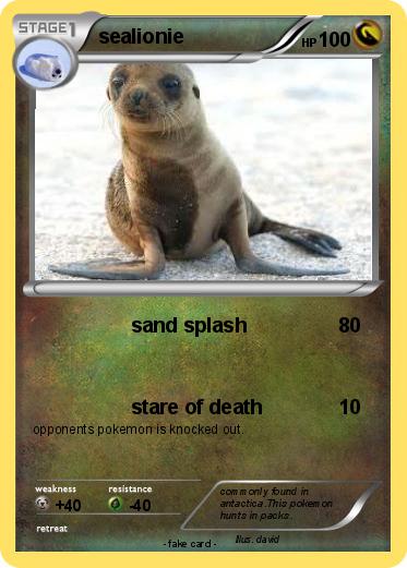 Pokemon sealionie