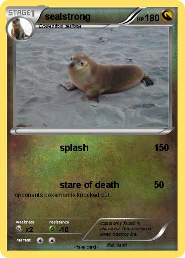 Pokemon sealstrong