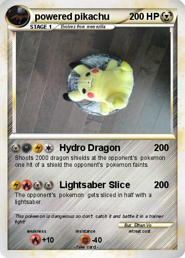 Pokemon powered pikachu