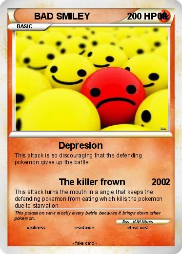 Pokemon BAD SMILEY                           08