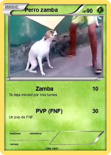 Pokemon Perro zamba