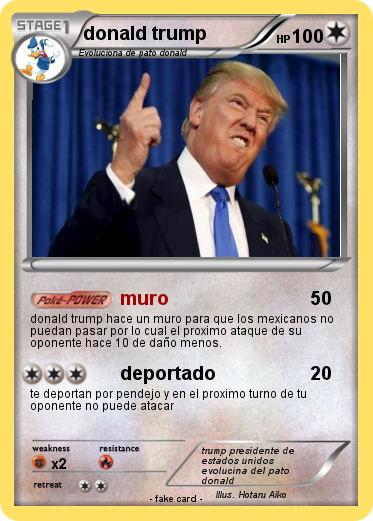Pokemon donald trump