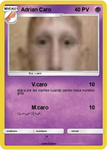 Pokemon Adrian Caro