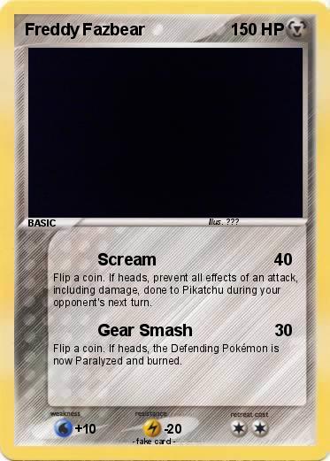 Pokemon Freddy Fazbear