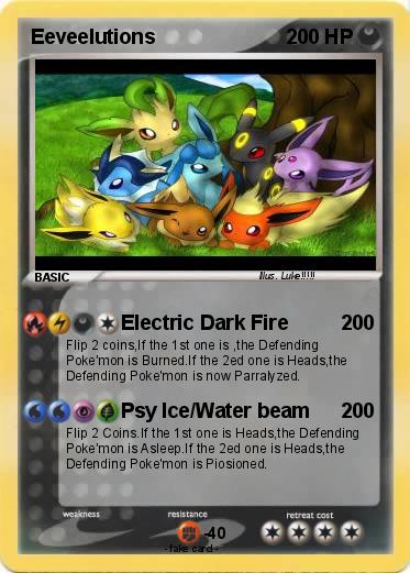 Pokemon Eeveelutions