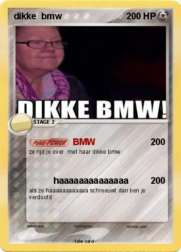 Pokemon dikke  bmw