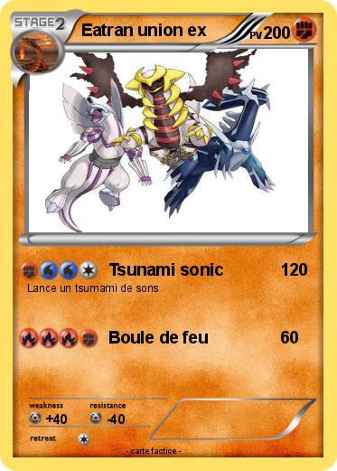 Pokemon Eatran union ex