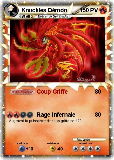 Pokemon Knuckles Démon