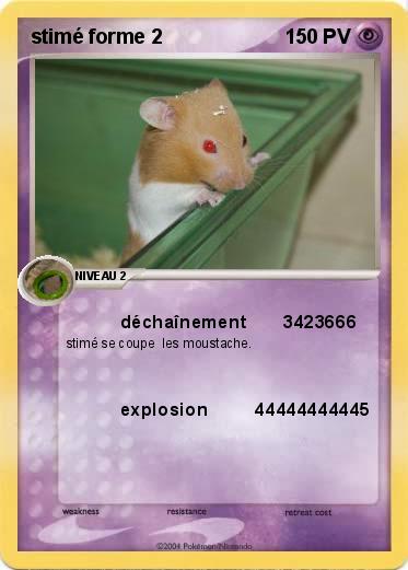 Pokemon stimé forme 2                  