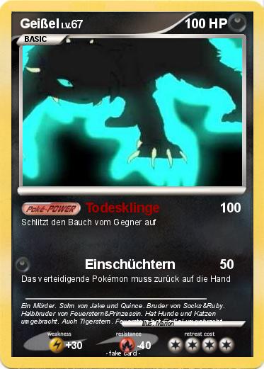 Pokemon Geißel