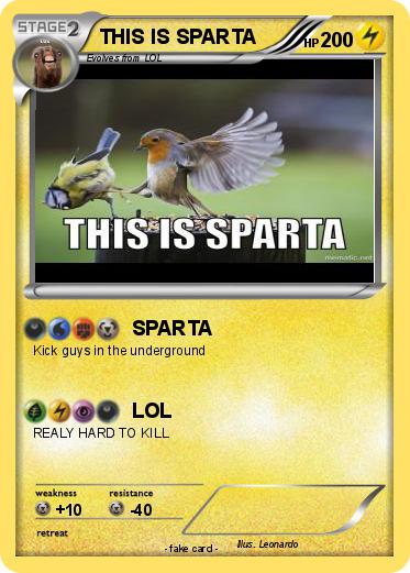 Pokemon THIS IS SPARTA