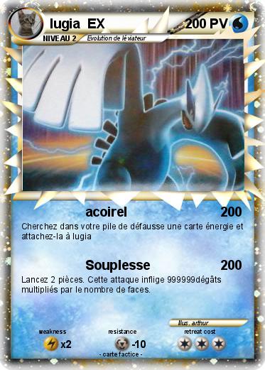 Pokemon lugia  EX