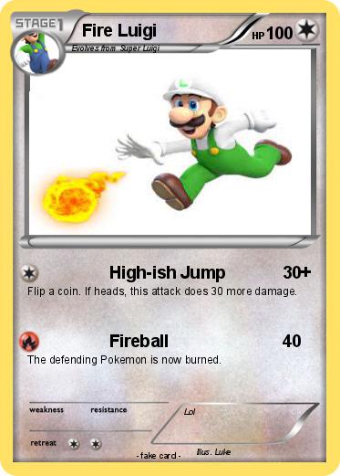 Pokemon Fire Luigi
