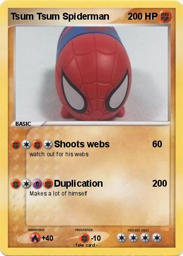 Pokemon Tsum Tsum Spiderman