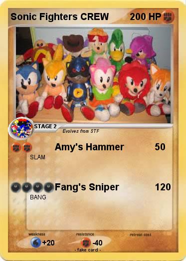 Pokemon Sonic Fighters CREW