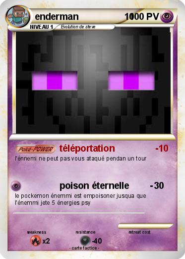 Pokemon enderman                  10