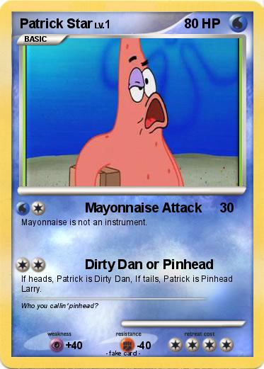 Pokemon Patrick Star