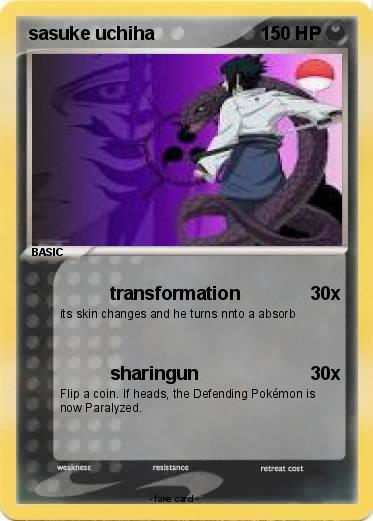 Pokemon sasuke uchiha