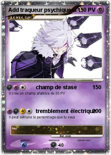Pokemon Add traqueur psychique