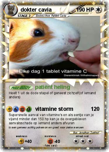 Pokemon dokter cavia