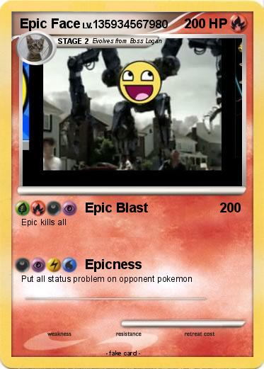 Pokemon Epic Face