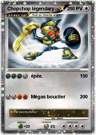 Pokemon Chopchop légendary