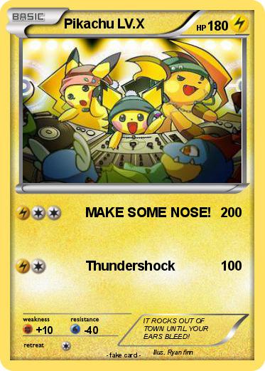 Pokemon Pikachu LV.X