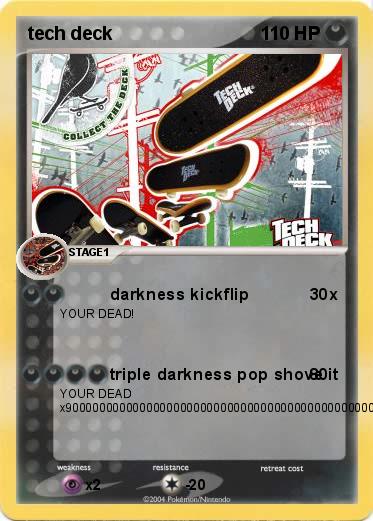 Pokemon tech deck