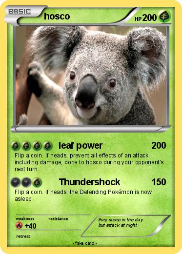 Pokemon hosco