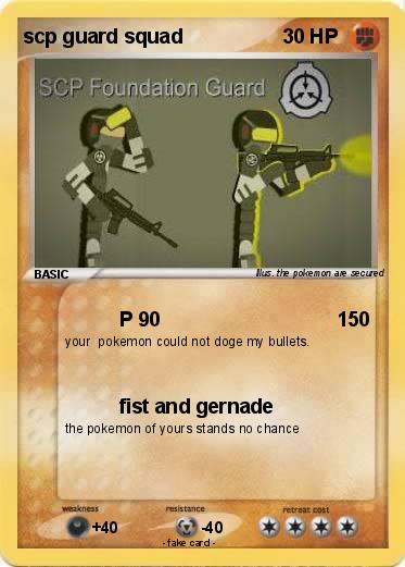 Pokemon scp guard squad