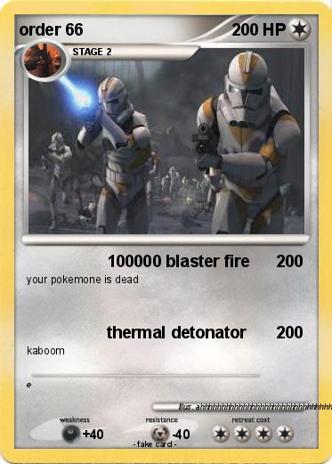 Pokemon order 66