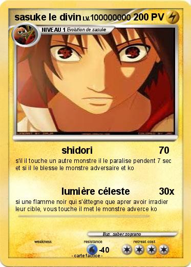 Pokemon sasuke le divin