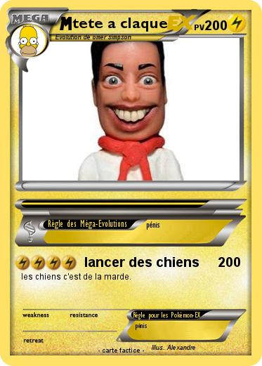 Pokemon tete a claque