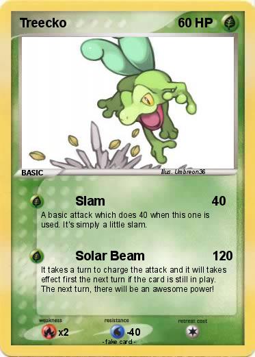 Pokemon Treecko