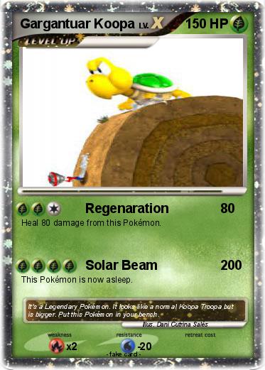 Pokemon Gargantuar Koopa